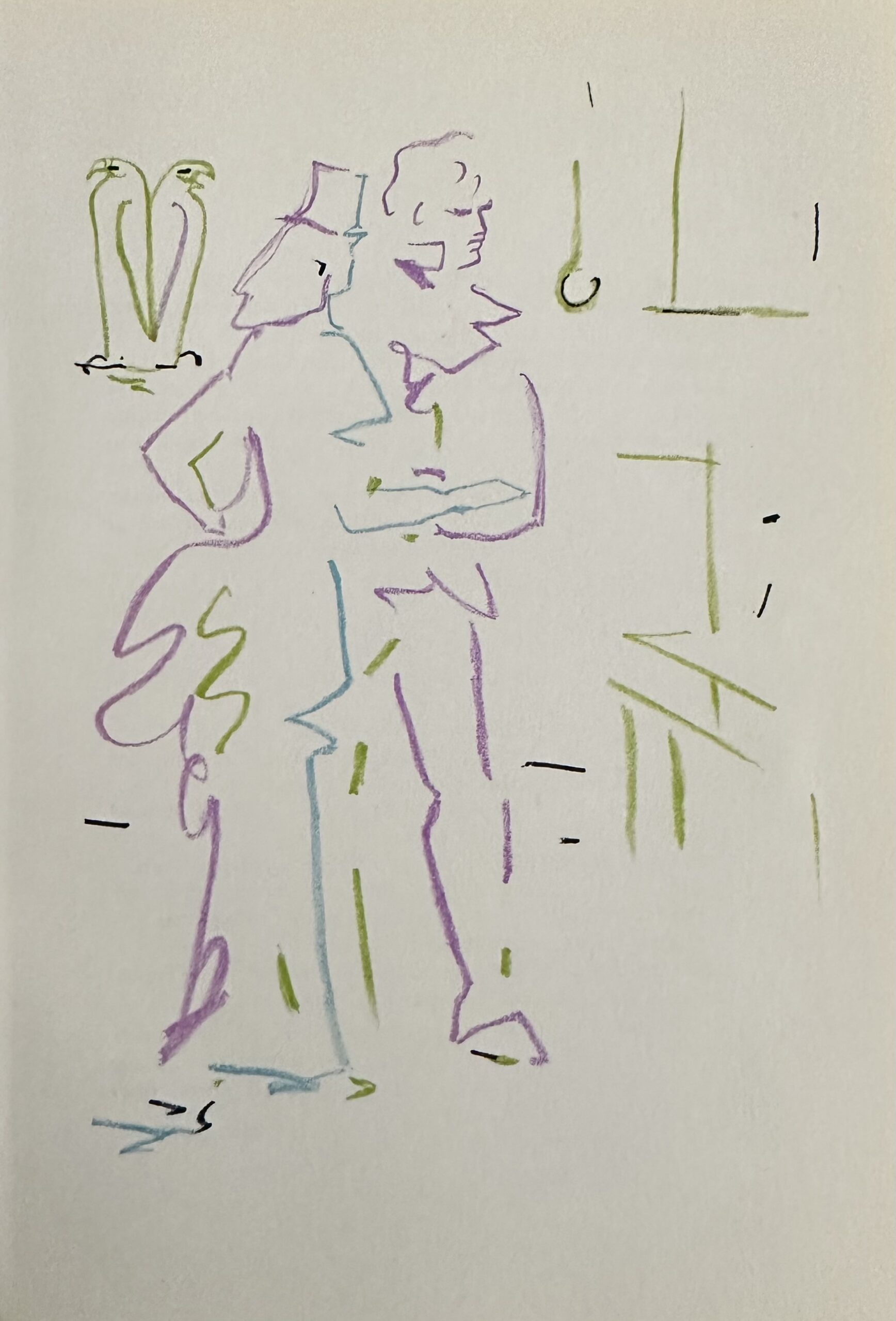Jean Cocteau - Lithographie – Image 1