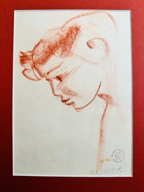 Portrait D'une Jeune Fille - Klimek Ludwig