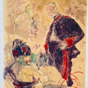 Le Couple - Henri De Toulouse Lautrec