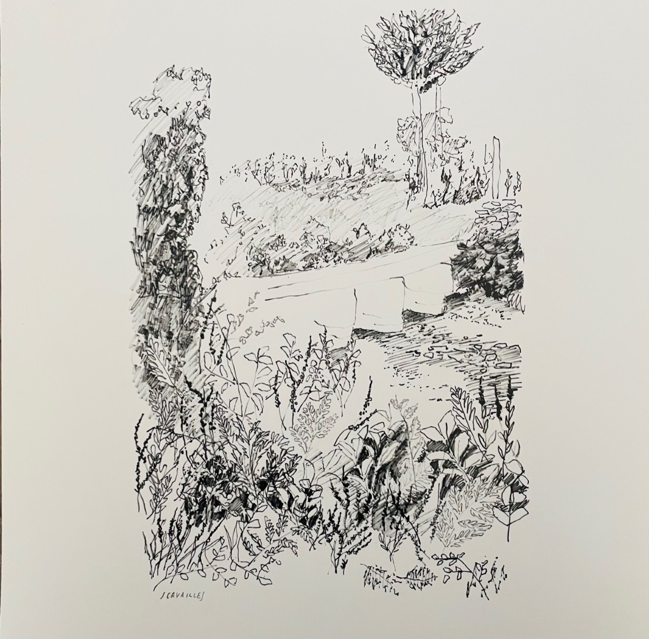 Le Chemin Feutré - Jules Cavailles – Image 1