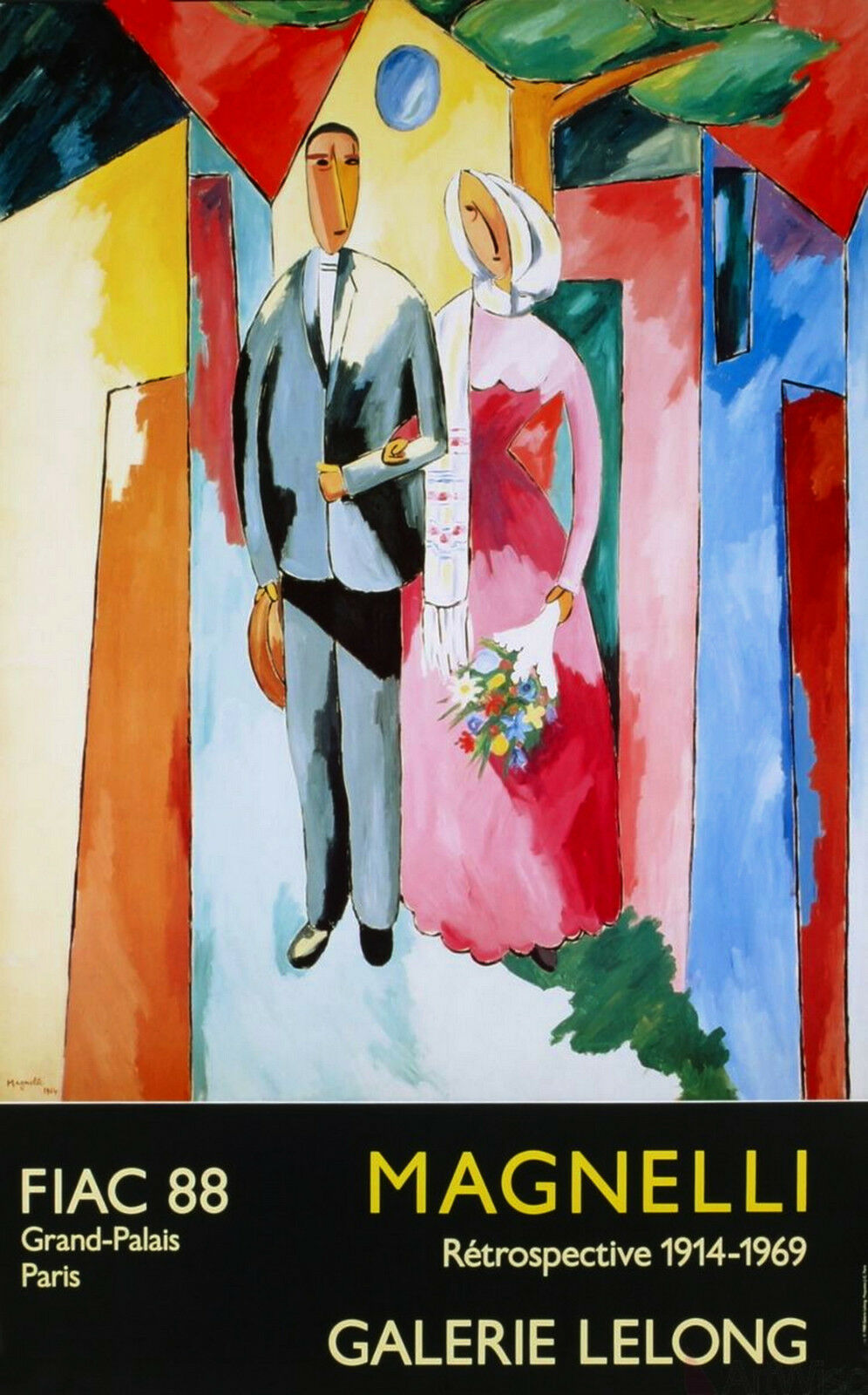 Les Amoureux - Alberto Magnelli – Image 1