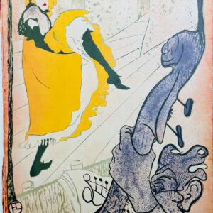 Jane Avril - Henri De Toulouse-Lautrec