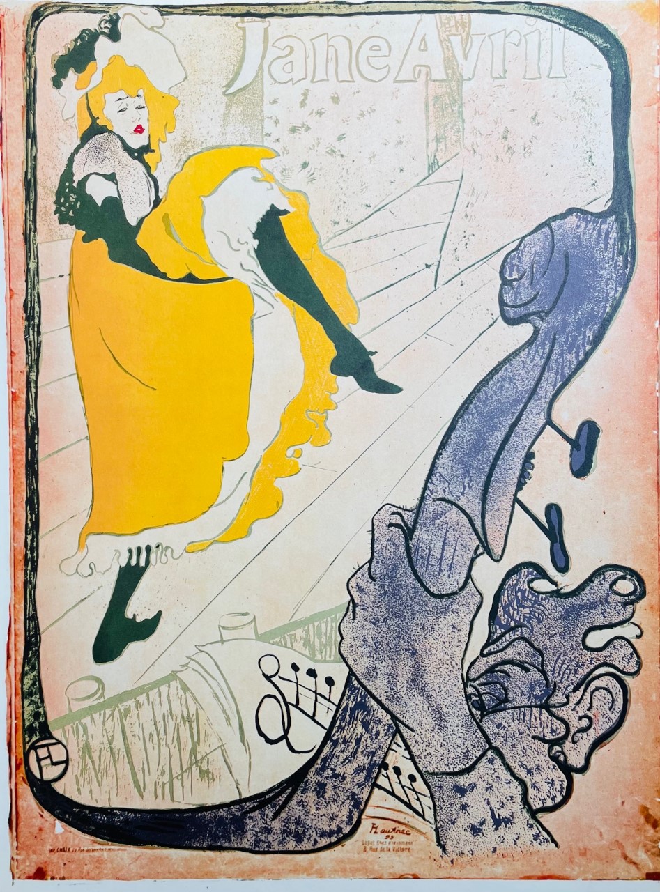 Jane Avril - Henri De Toulouse-Lautrec – Image 1