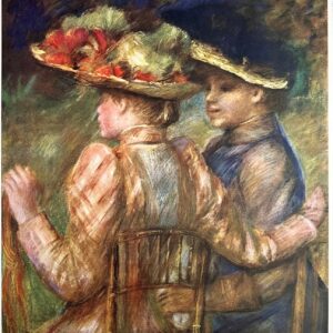 Filles Assises - Renoir Pierre-Auguste