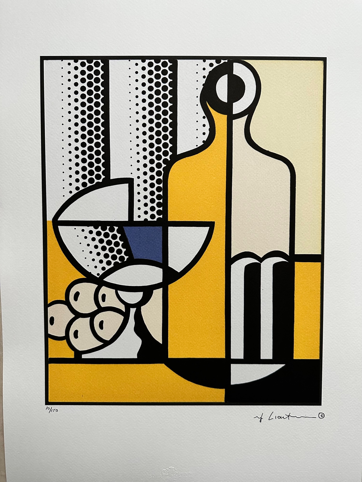 Cubist Still Life - Roy Lichtenstein – Image 1