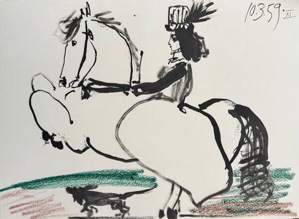 Femme A Cheval - Pablo Picasso