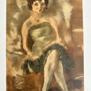 Femme dans un Fauteuil - Pascin Jules Pincas Dit