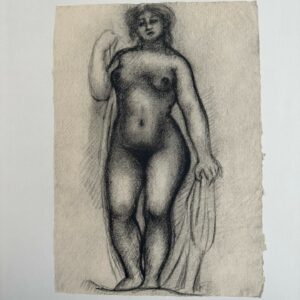 Femme Nue A la Draperie - Aristide Maillol