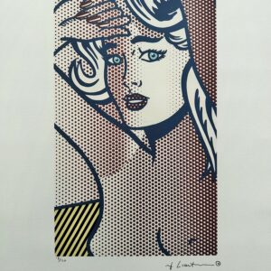 Nude With Blue Hair - Roy Lichtenstein