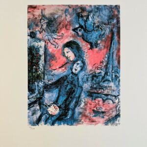 Le Peintre A la Palette - Chagall Marc
