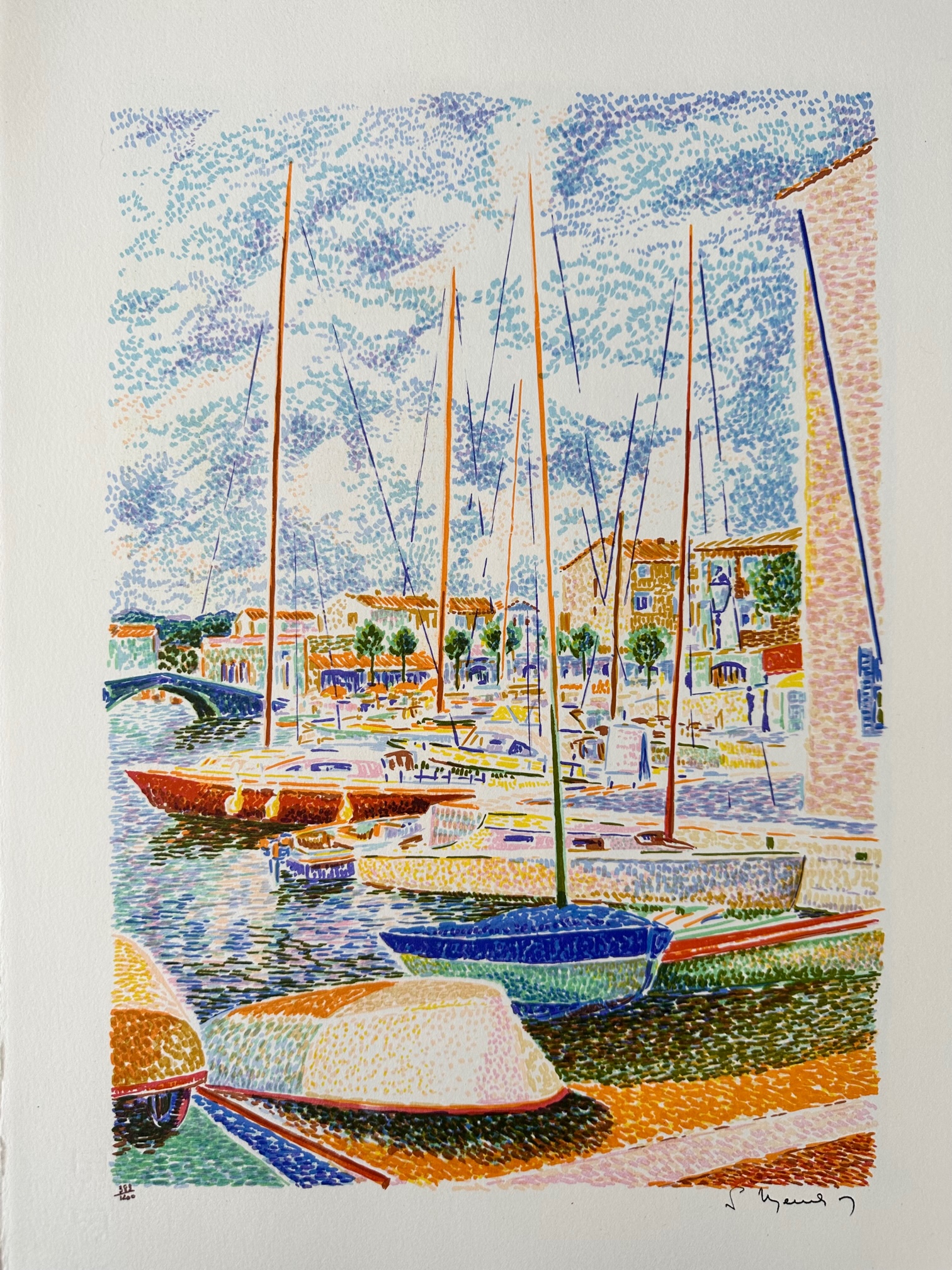 Le Port - Serge Mendjisky – Image 1