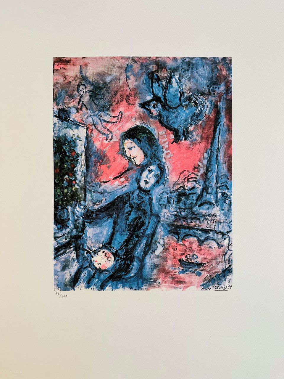 Le Peintre A la Palette - Chagall Marc – Image 1