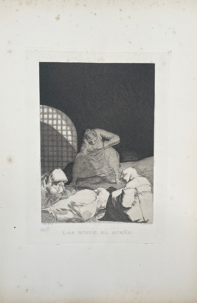 Las Rinde El Sueno - Francisco De Goya – Image 1