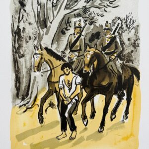 Prise D'antonio El Camborio sur la Route de Seville - Brayer Yves