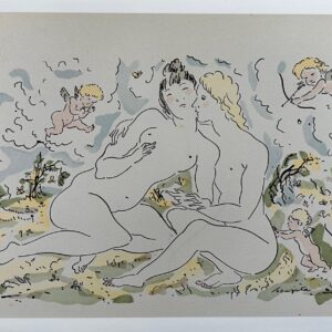 Les Amoureux - Foujita Tsuguharu Léonard