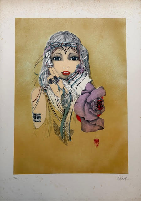 Princesse au Fleurs - Heine