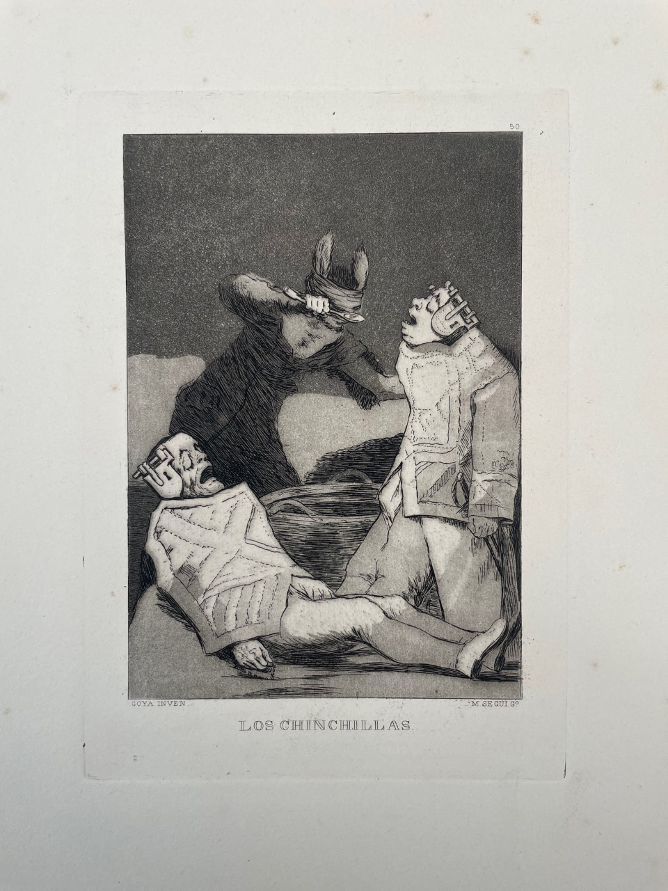 Los Chinchillas - Francisco De Goya – Image 1