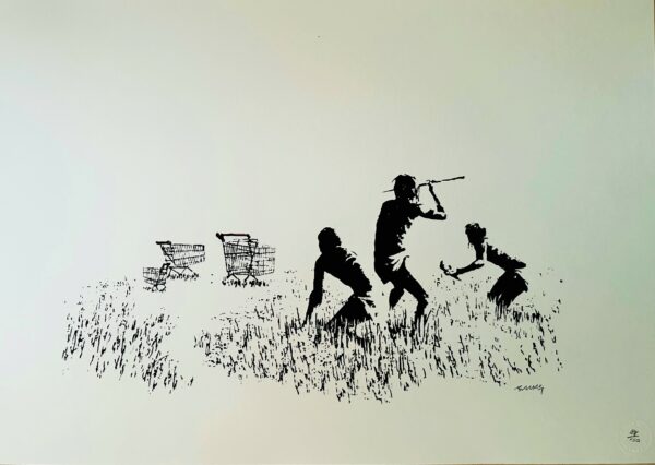 Chasseurs de Chariots - Banksy