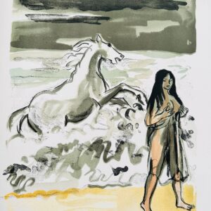 Nu et Cheval - Yves Brayer