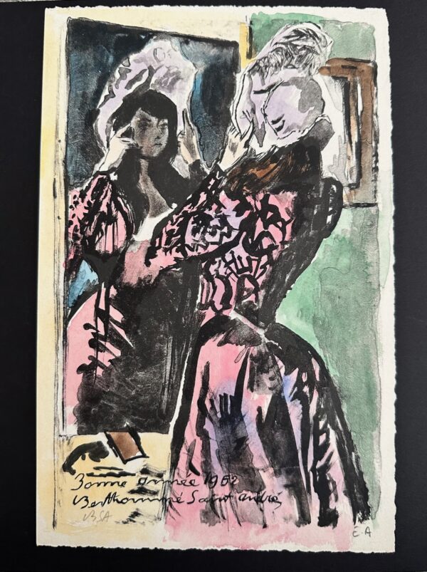 Au Miroir - Louis Berthomme Saint-Andre