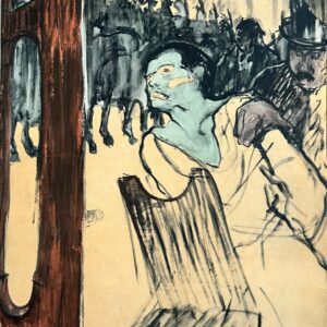Au Pied de L'echafaud - Toulouse Lautrec Henri De