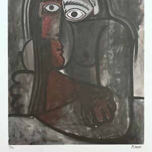 Nu,Les Bras Croises - Pablo Picasso