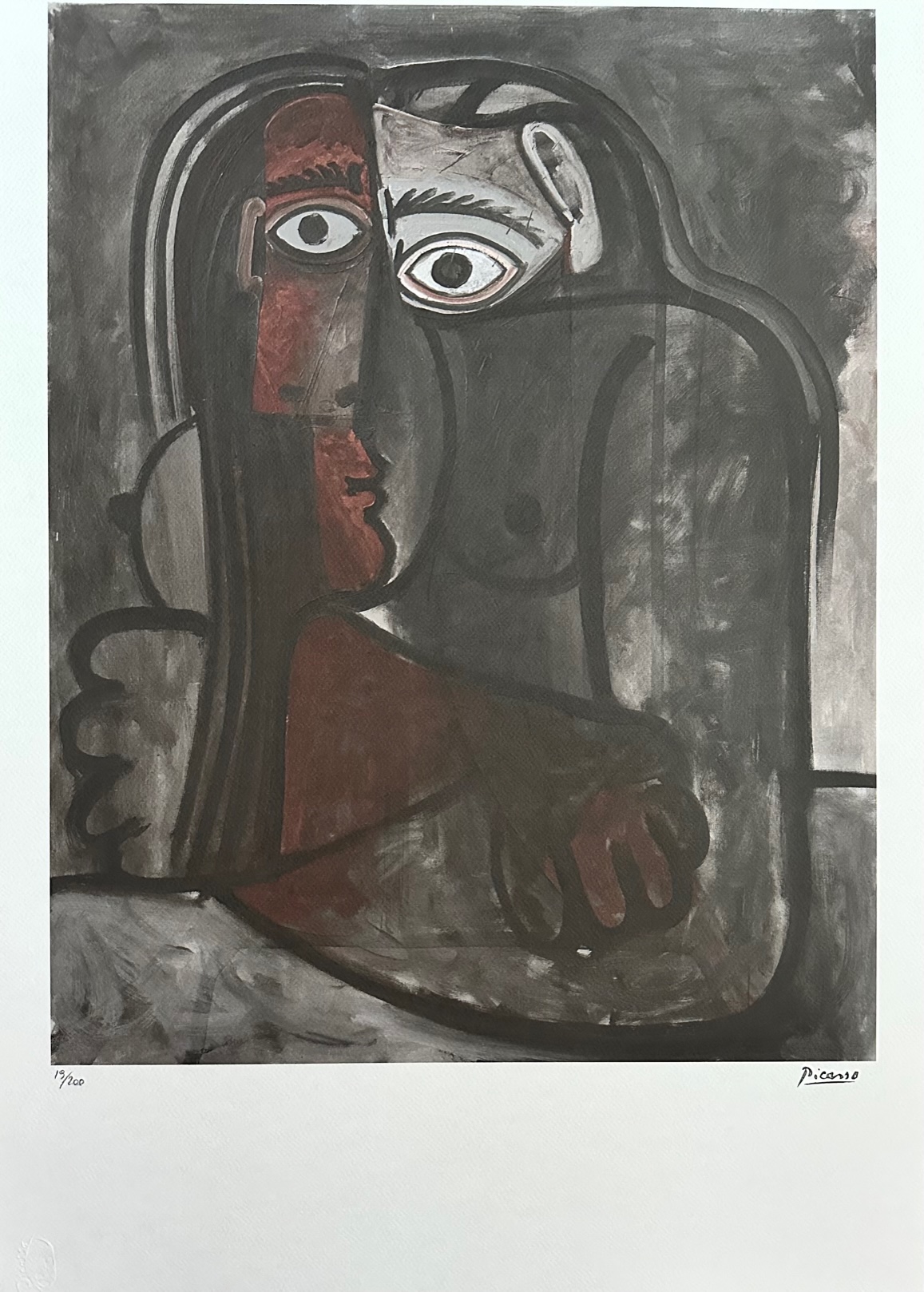 Nu,Les Bras Croises - Pablo Picasso – Image 1