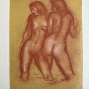Les Deux Soeurs , L'une de Face , L'autre de Dos - Maillol Aristide