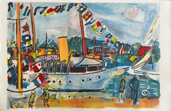 Honfleur le 14 Juillet - Raoul Dufy