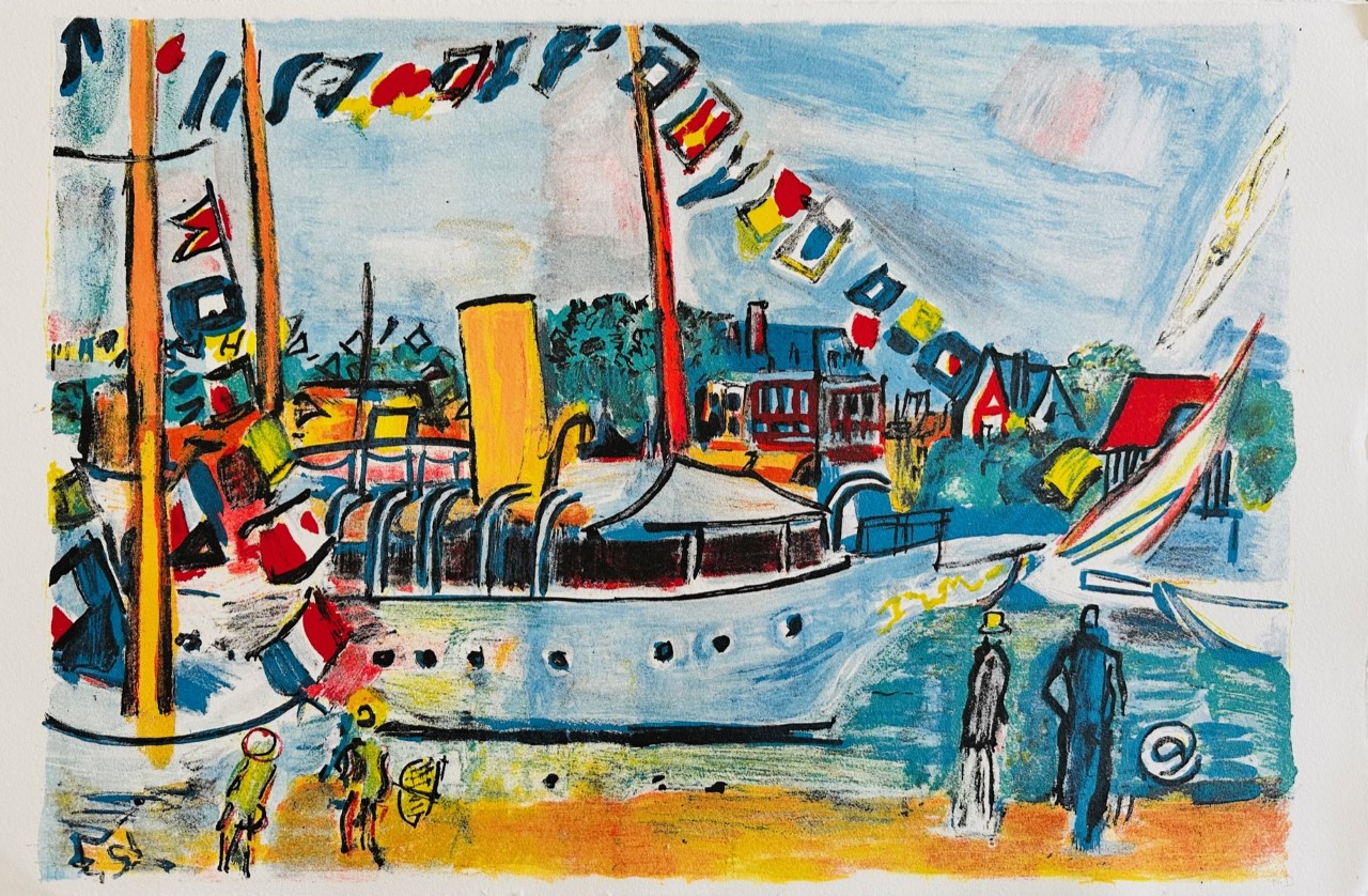 Honfleur le 14 Juillet - Dufy Raoul – Image 1