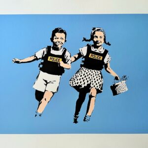 Jack And Jill (Police Kids) - Banksy