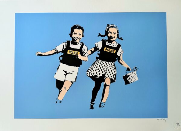 Jack And Jill (Police Kids) - Banksy