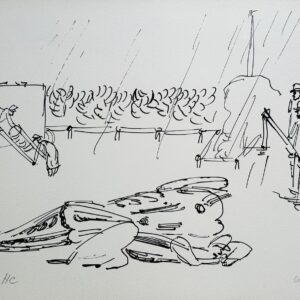 Cheval Allongé - Lapicque Charles
