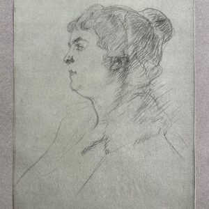 Elsa la Viennoise - Henri De Toulouse Lautrec