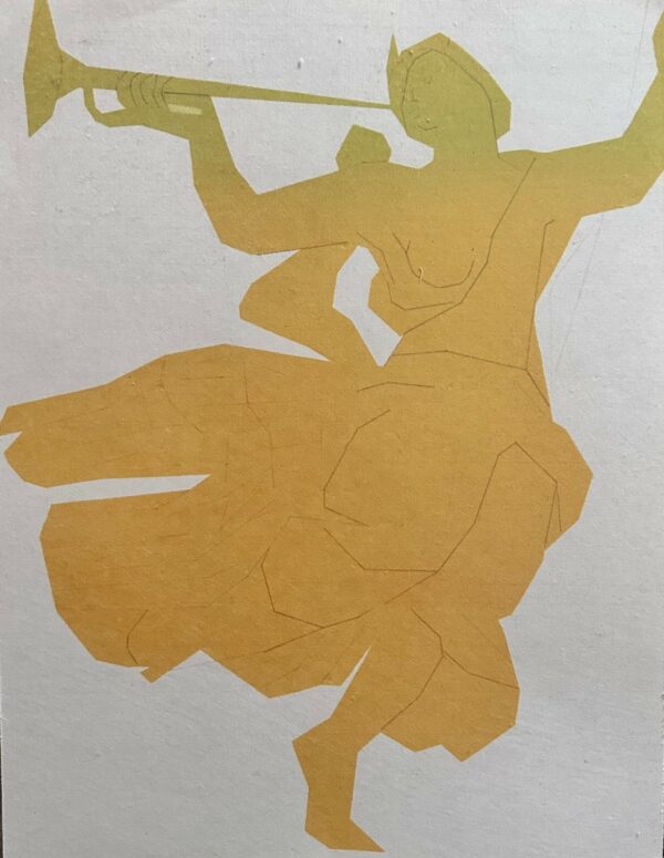 Femme A la Trompette - André Beaudin