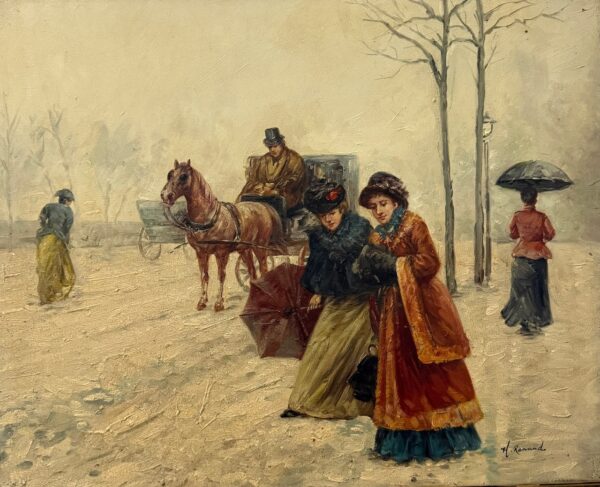 Scène de Marché Traditionnel - Henri Renaud  Xx