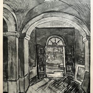 Vestibule de L'asile de Saint -Remy - Van Gogh Vincent
