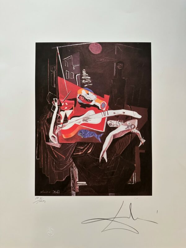 Nature Morte au Clair de la Lune - Dali Salvador