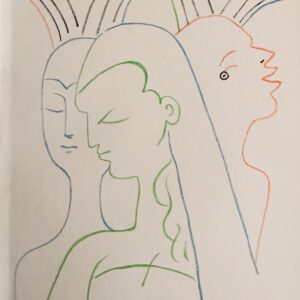 Trois Figures dans une Eglise (1957) - Cocteau Jean