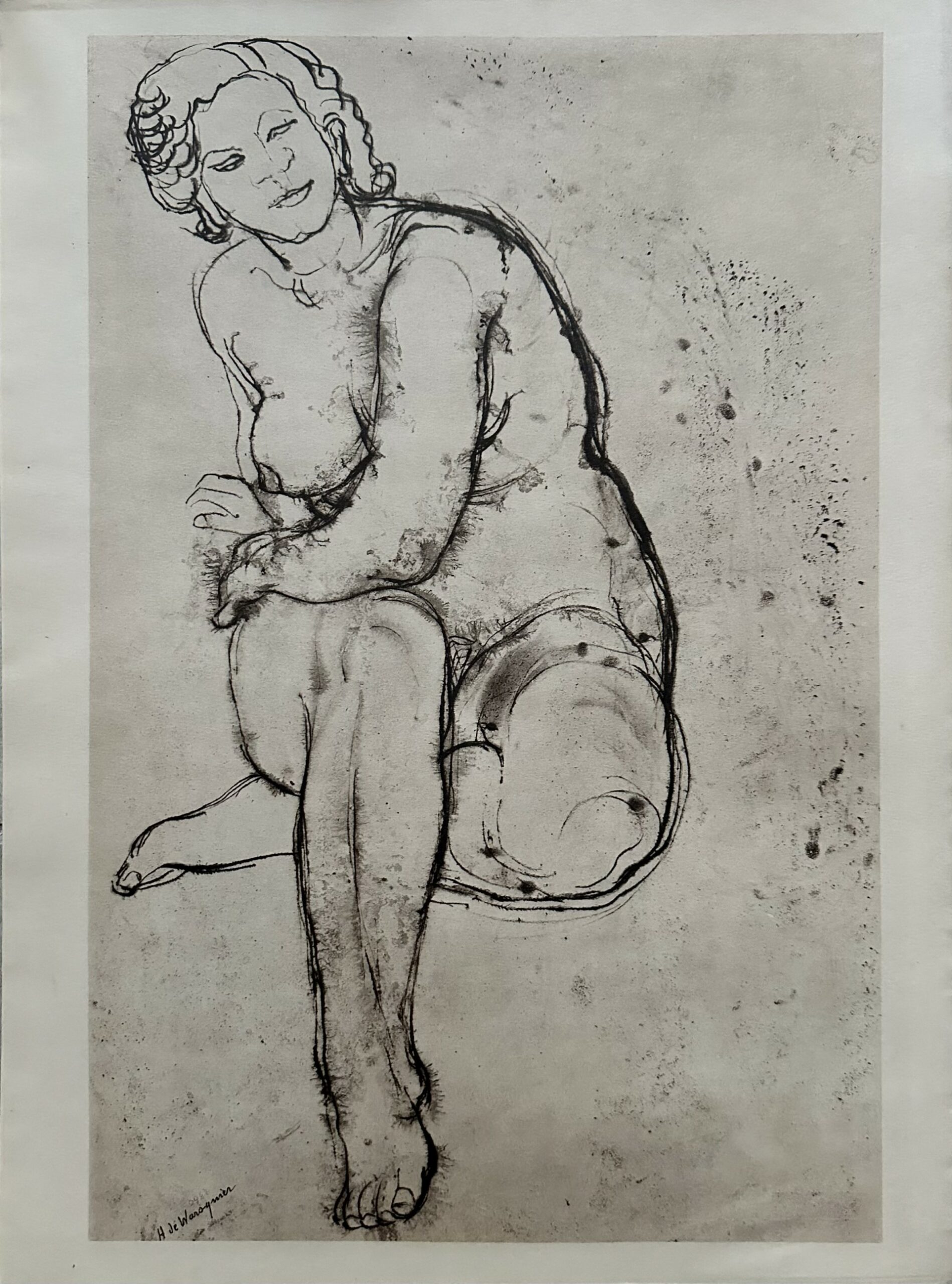 Nu - Henri De Waroquier – Image 1