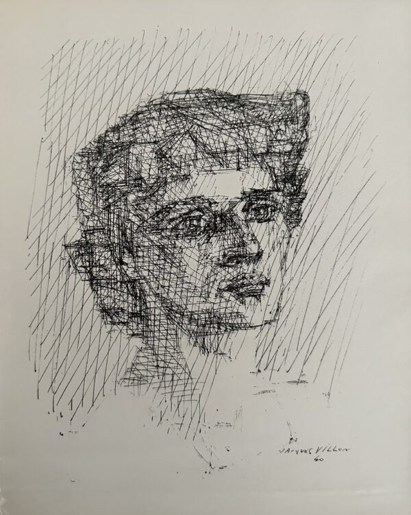 Tete de Femme - Jacques Villon