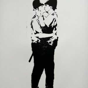 Kissing Coppers - Banksy