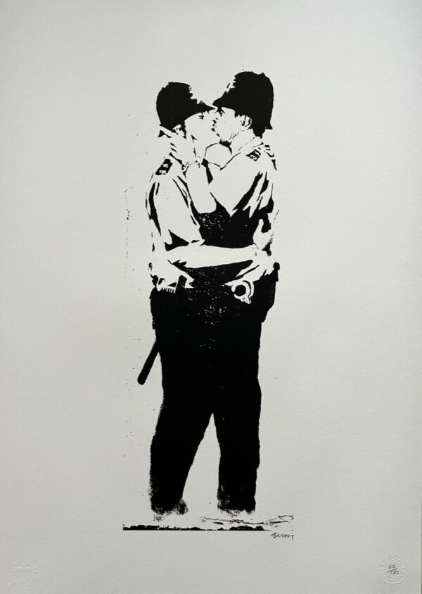 Kissing Coppers - Banksy