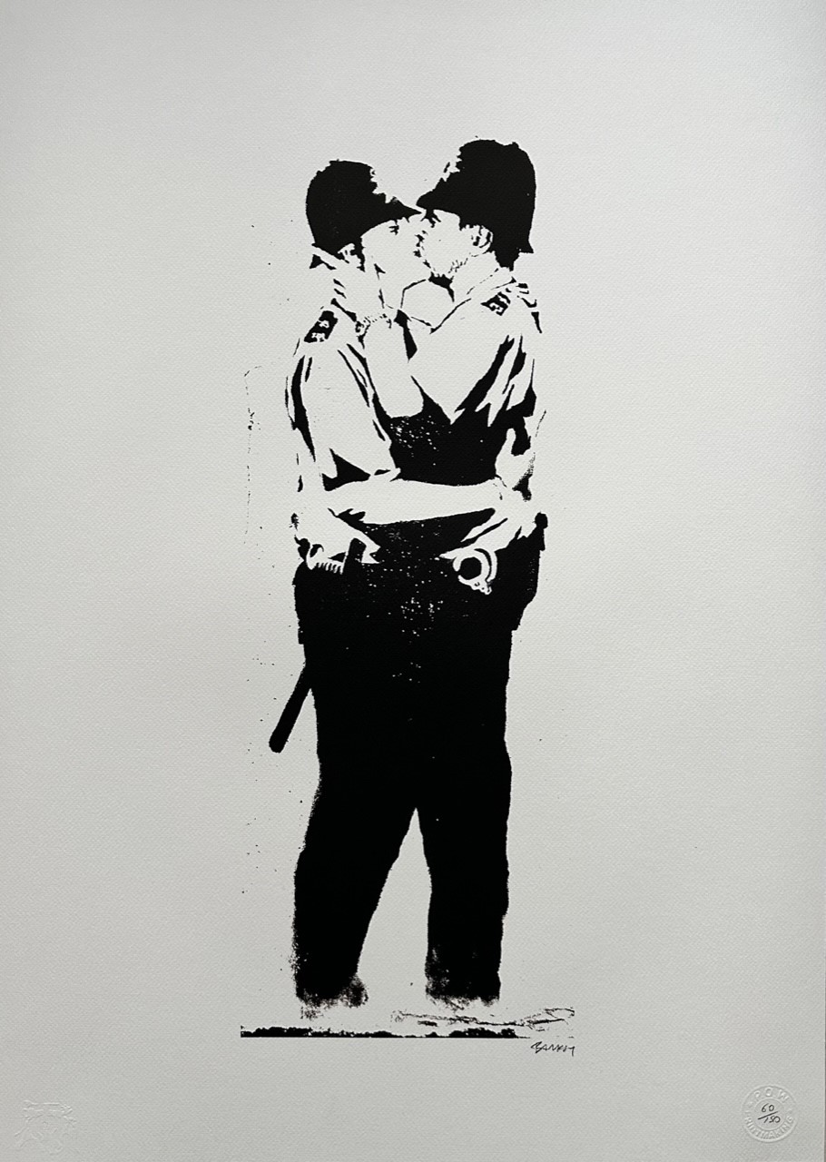Kissing Coppers - Banksy – Image 1