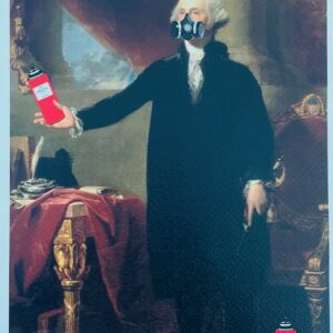 George Washington au Mask A Gaz - Death Nyc