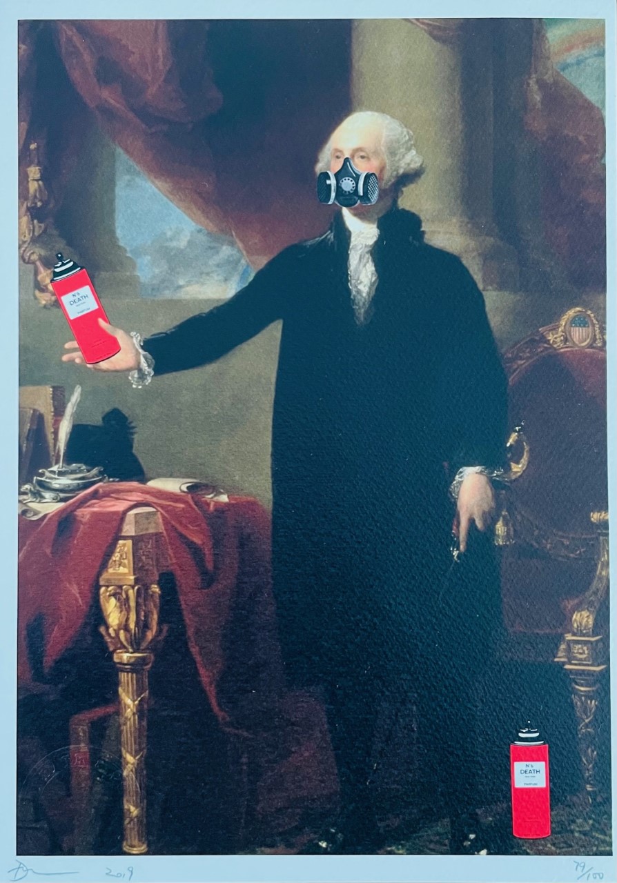George Washington au Mask A Gaz - Death Nyc – Image 1