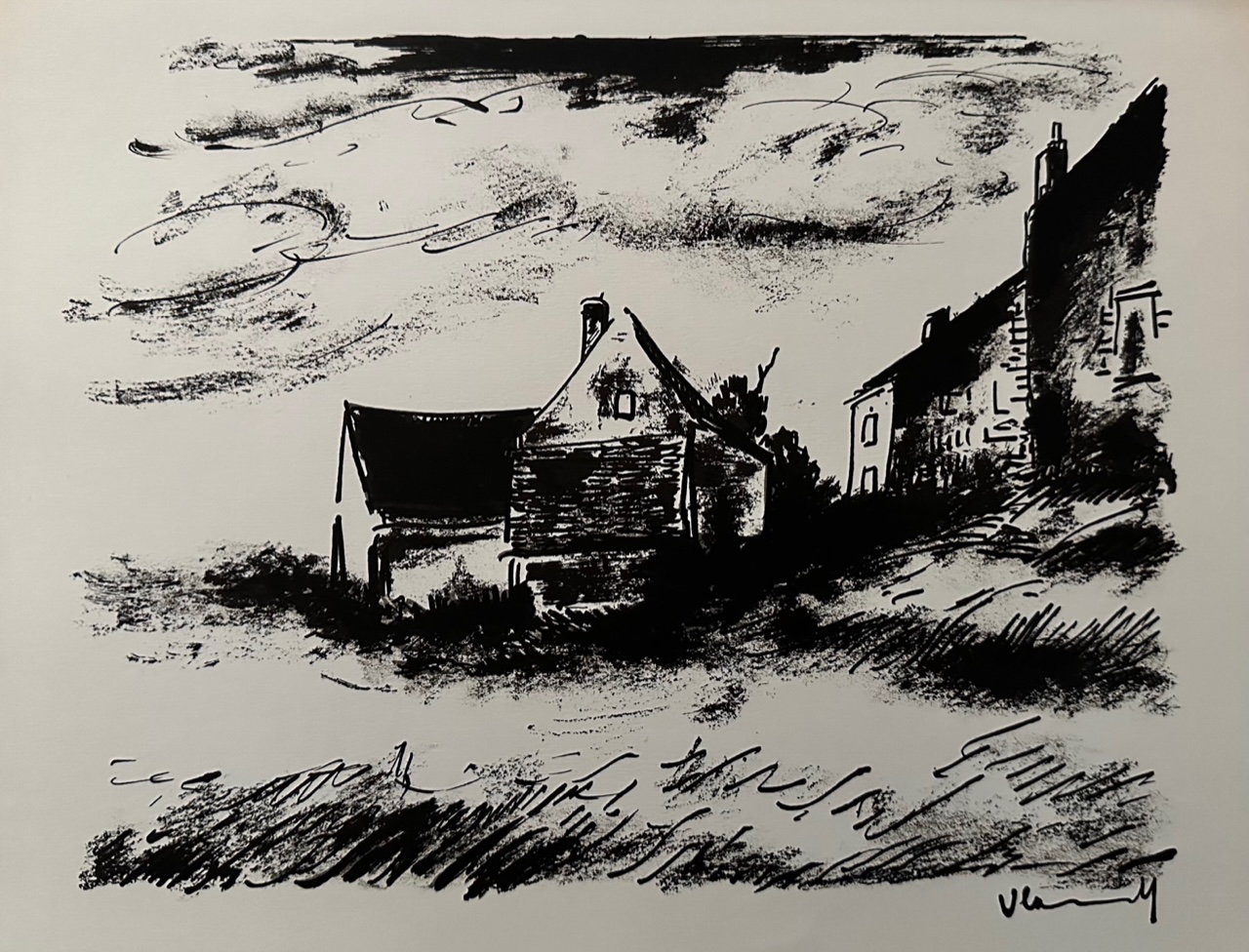 Maison en Beauce - Maurice De Vlaminck – Image 1