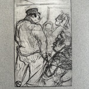 La Terreur de Grenelle - Henri De Toulouse Lautrec