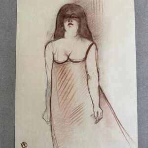 Mademoiselle Cocyte,Dans la Belle Helene A L'opera de Bordeaux - Toulouse-Lautrec Henri De