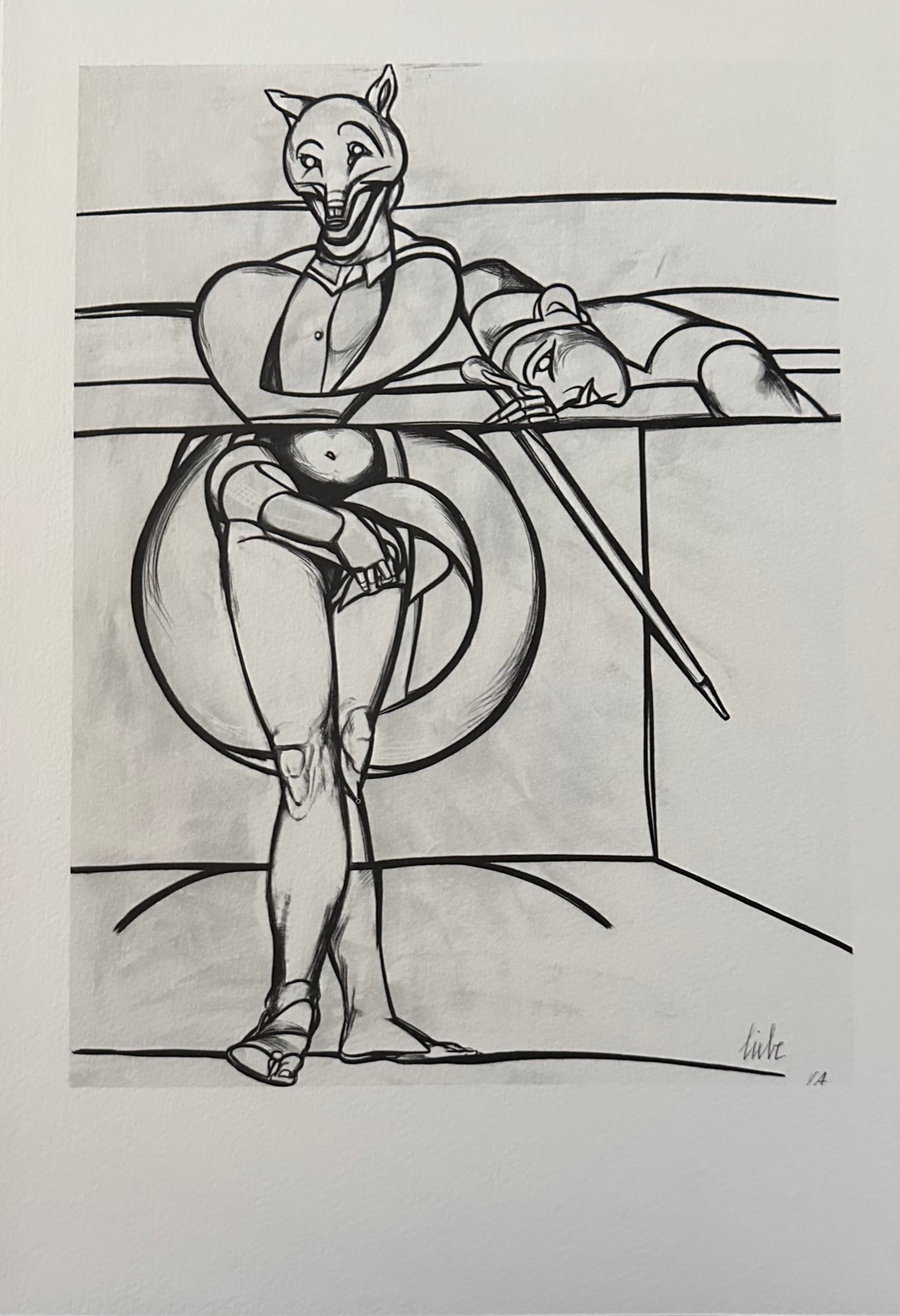 Liebe - Valerio Adami – Image 1